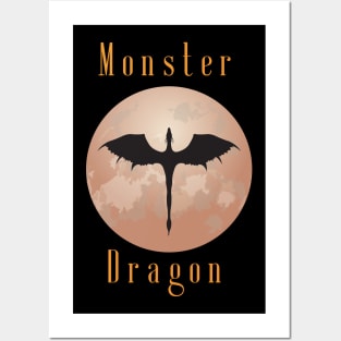 Halloween Monster Dragon Posters and Art